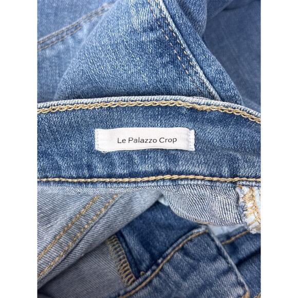 Frame Le Palazzo Wide Leg Crop Jeans - Picture 7 of 8